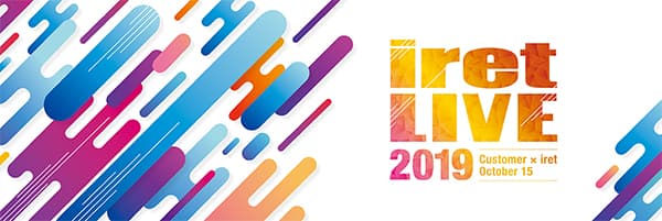 iret LIVE 2019メインバナー