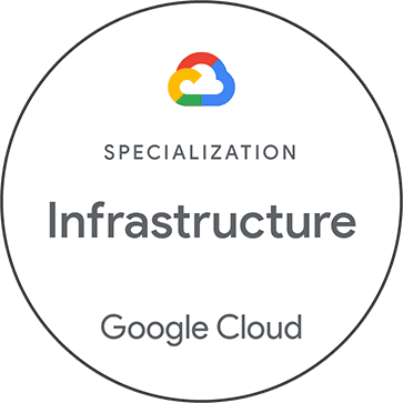 SPECIALIZATION Infrastructure Google Cloud