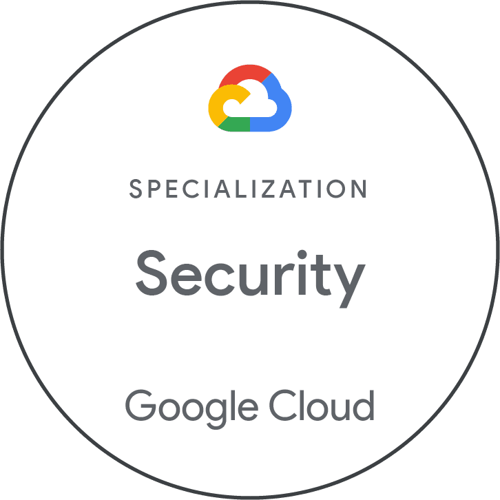 Google Cloud Partner Advantage プログラムにおけるスペシャライゼーション認定ロゴ