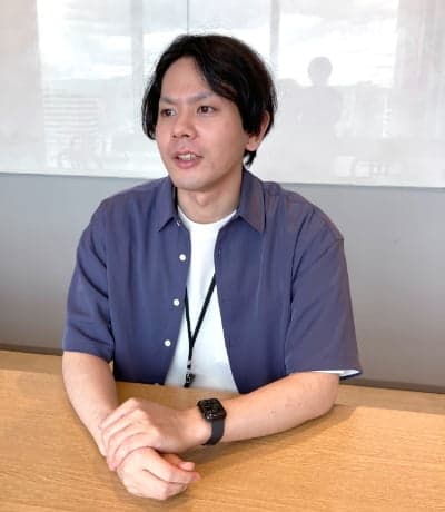 インタビュー写真