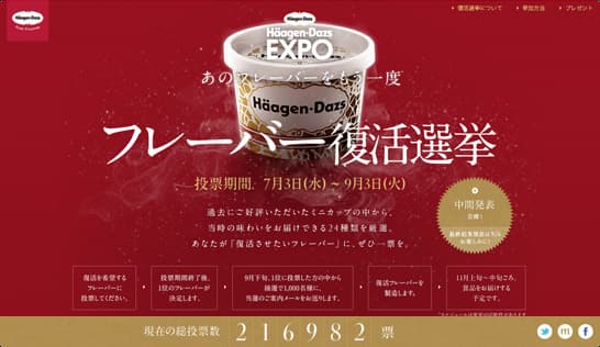 Häagen-Dazs EXPO