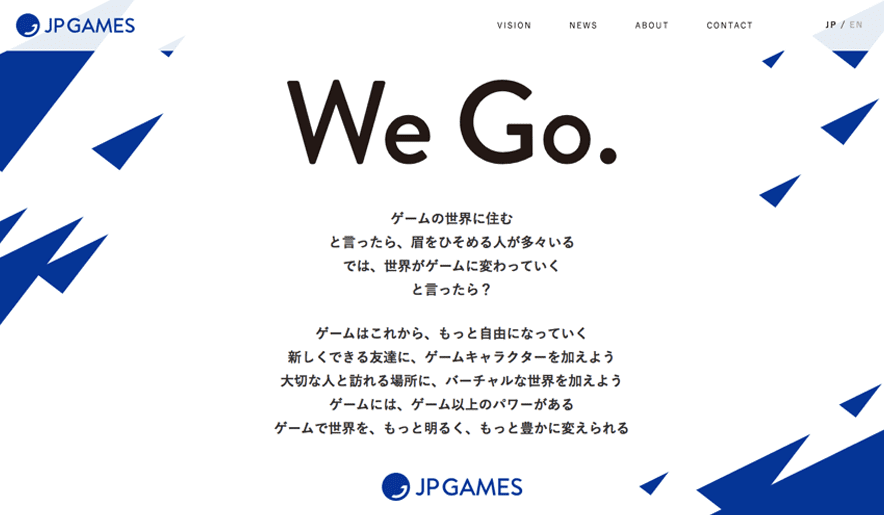 JP GAMES,Inc.公式サイト